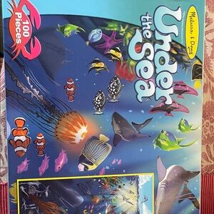 Melissa & Doug Under the Sea Puzzle - Multicolor